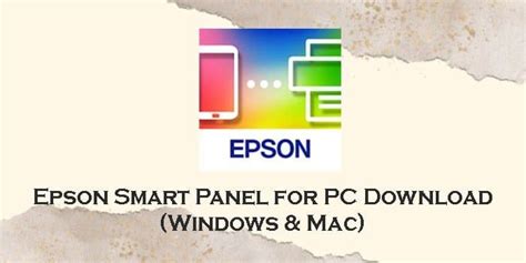 epson smart panel|epson smart panel pour windows 10.